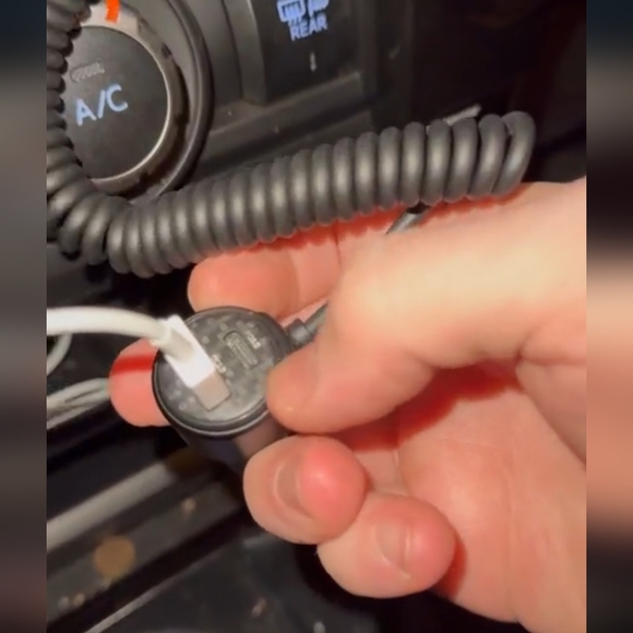 110W USB C Car Charger Fast Charging, with 5.7ft Type C Retractable Coiled Cable - Picture 13 of 14